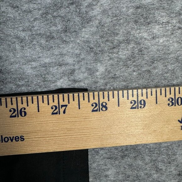 Oober Swank Womens Leggings Black Size Medium Ribbed Moto Excellent High Quality - Picture 10 of 10